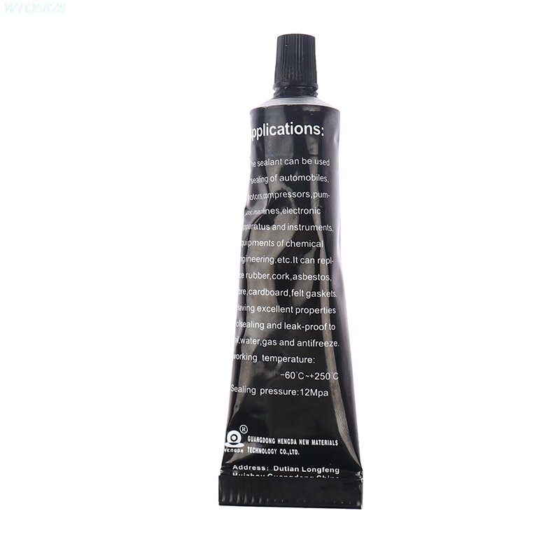 70g K-586 Black Silicone Free-Gasket Waterproof To Oil Resist High Temperature Sealant Repairing Glue