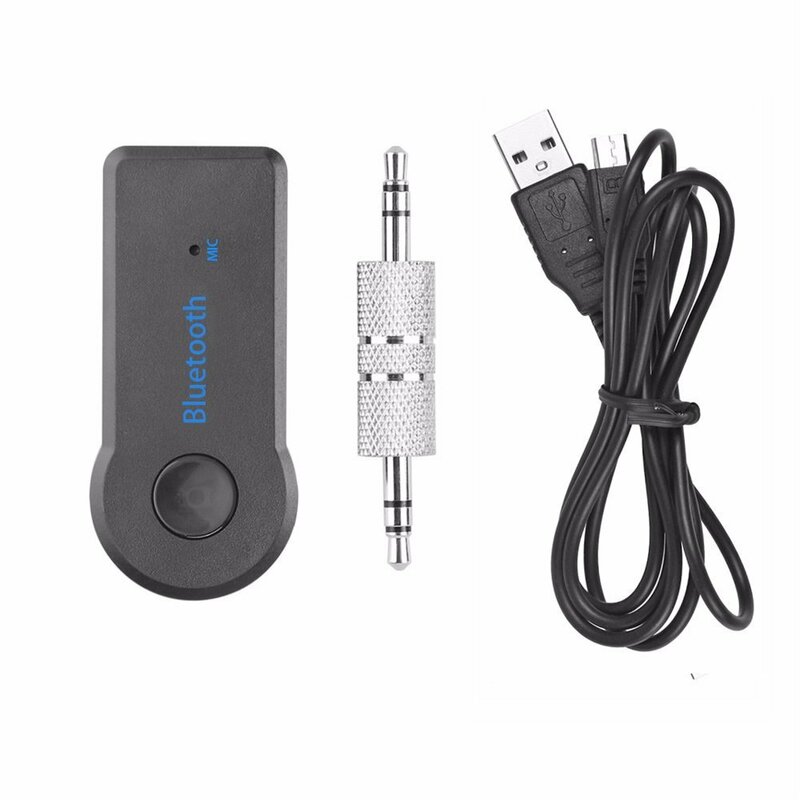 Kit Adaptor Bluetooth Penerima & Adaptor BT 3.5Mm Adaptor Audio Nirkabel Stereo untuk Sistem Suara Musik Audio Rumah dan Mobil 3.5Mm