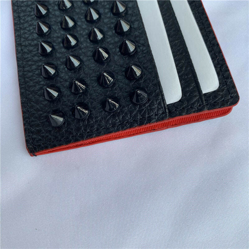 Porte-cartes en cuir de haute qualité pour hommes, porte-cartes, multifonction, zéro