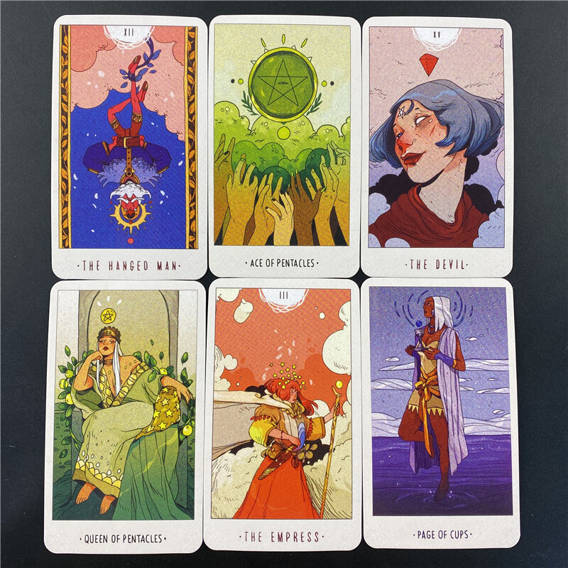 Weiß Numen: EINEN Heiligen Tier Tarot Karten Prophecy Divination Deck Englisch Version Unterhaltung Oracle Bord Spiel