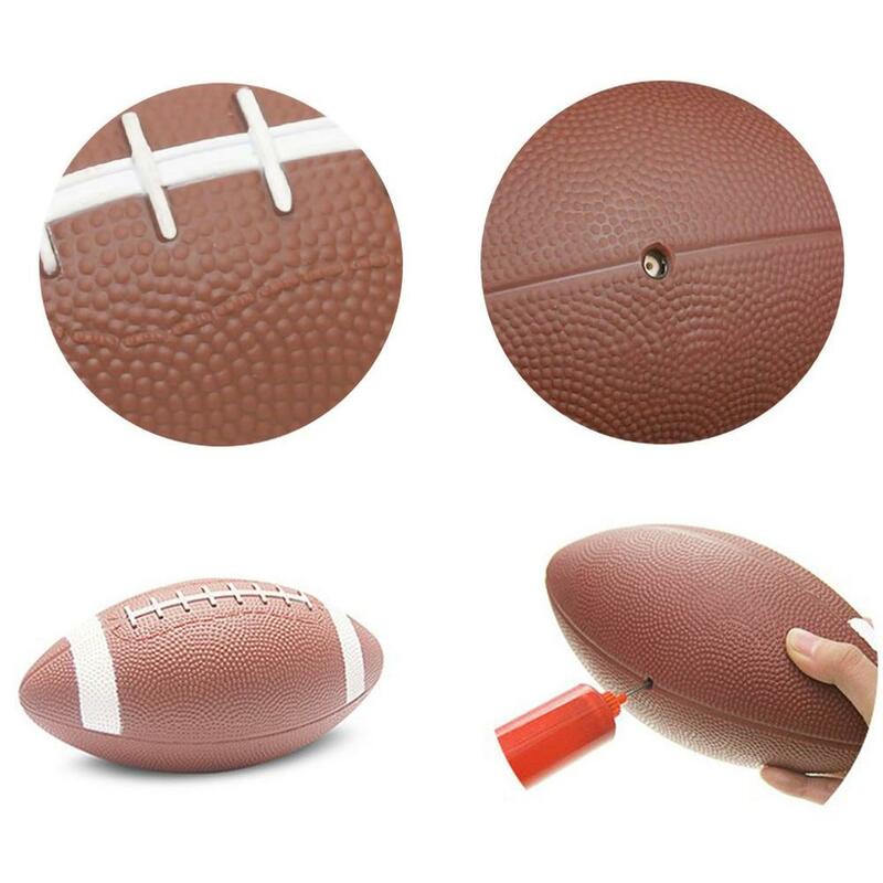 Rugby American Football Spielzeug Bälle Hand Squeeze Schwamm Schaum Anti Stress Relief Kugeln Outdoor Sport Spielzeug für Kinder Kinder