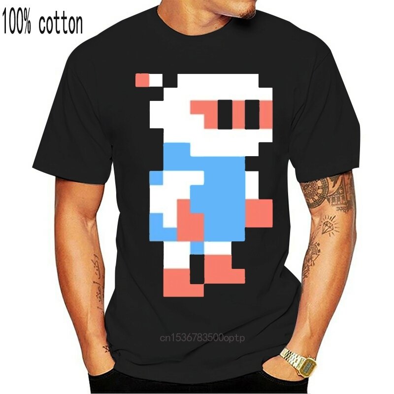 Camiseta Retro de videojuegos de 8 bits para hombre y mujer, camisetas divertidas Unisex de Bomberman Nes 2021