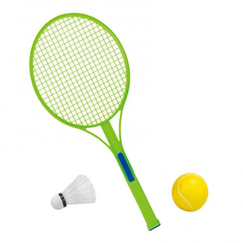 40% HOTParent-الطفل الرياضة مضرب بدمنتون لعبة كرة التنس مجموعة في الهواء الطلق لعبة تعليمية