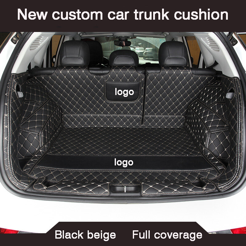 Novo personalizado carro tronco esteira para hyundai solaris sonata creta encino ix25 ix35 interior do carro peças de automóvel acessórios