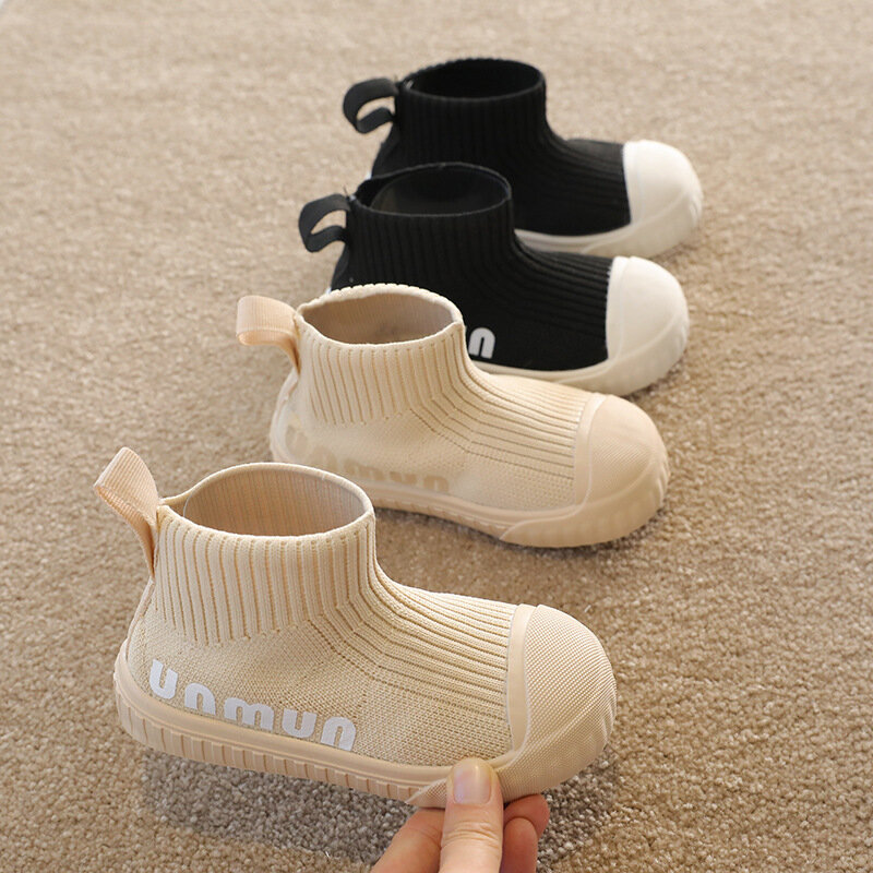 2021 novo bebê da criança sapatos primavera e outono crianças sapatos 0-3 anos de idade meninos e meninas não-deslizamento macio-sola de algodão sapatos