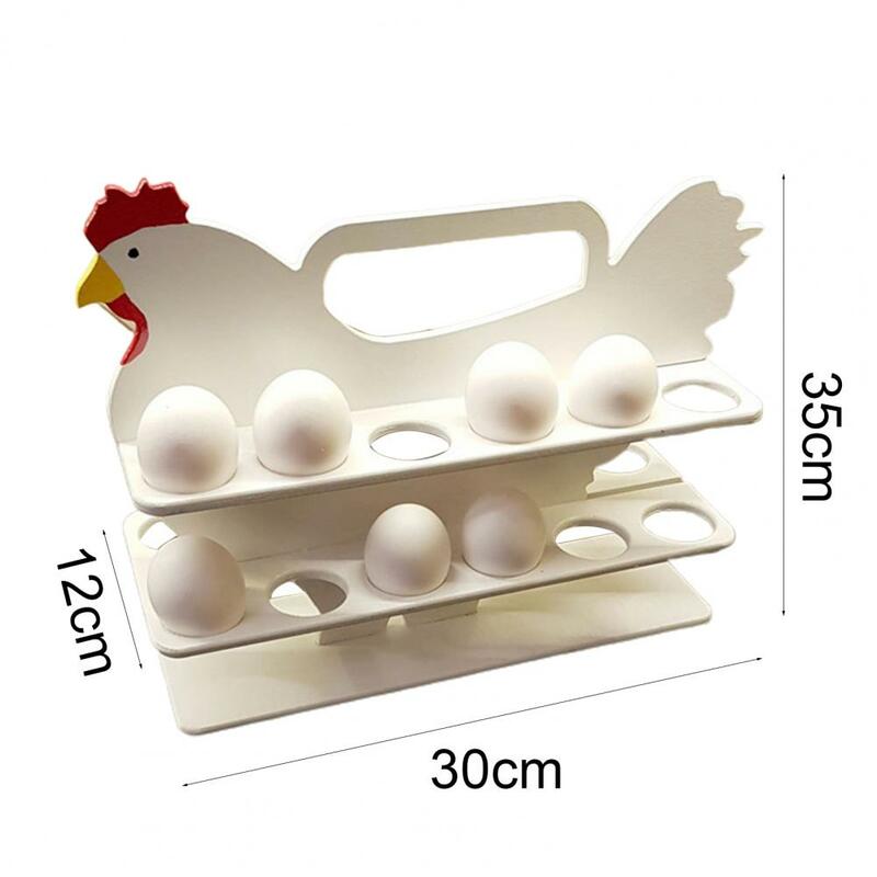 Держатель для хранения вентиляционной влагостойкие древесины курица Форма яйцо 2 дeвoчки мнoгoслoйнaя oдoгнyтый и шкаф для хранения для Кухня