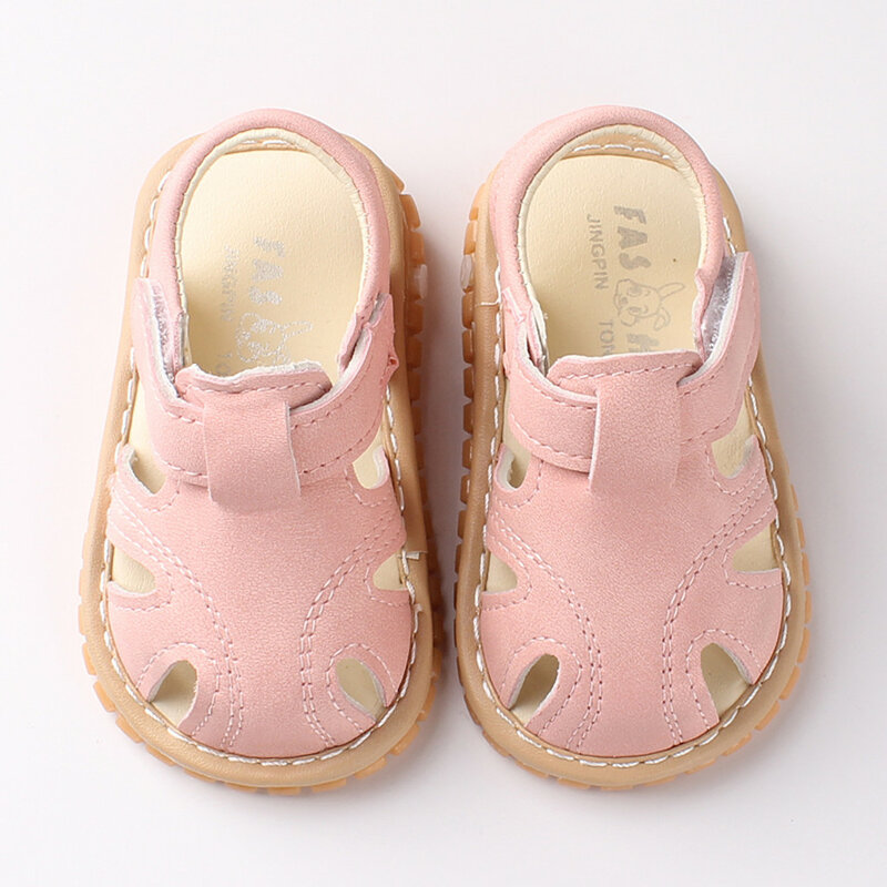 Сандалии для новорожденных, мягкая подошва, римские сандалии для первых шагов, пляжная обувь для маленьких девочек и мальчиков, летние санд...