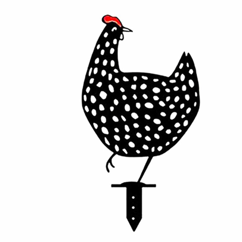 Акриловые моделирование цыпленок Креативные украшения сада прочный моделирование цыпленок светильник Вес акрил имитация цыпленок