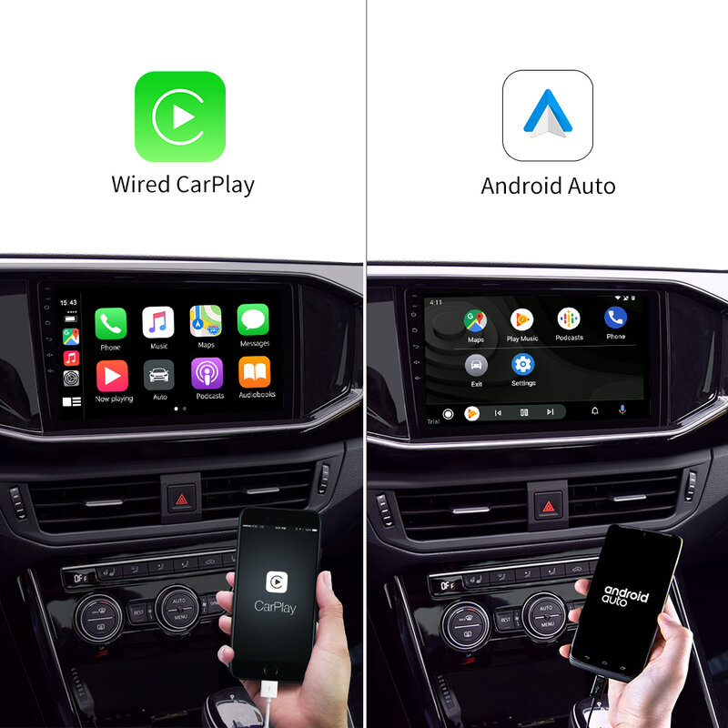 Carlinkit Wried CarPlay inteligentny klucz sprzętowy dla androida Auto Carplay dla systemu Android ekran Carplay dla Apple Mirrorlink IOS14