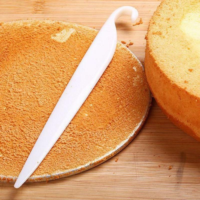 1 sztuk akcesoria kuchenne silikonowe proste krem kuchenny ciasto Decor mieszanie skrobak wypieki cukiernicze nóż narzędzie
