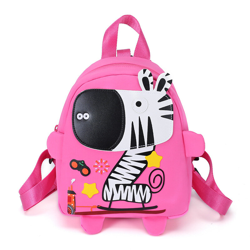 Fashion customization 2019 new children's schoolbag lost cartoon cute pony anti-backpack