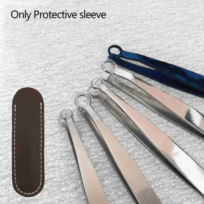 New Nose Hair Trimming Tweezers Storage Sets Tool Eyebrow Nose Hair Cut Trimming Makeup Nose Hair Removal Scissors