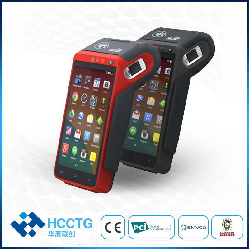 Smart Pagamento 3G/4G/WIFI Portatile Biometrico Terminale POS HCC-Z100C
