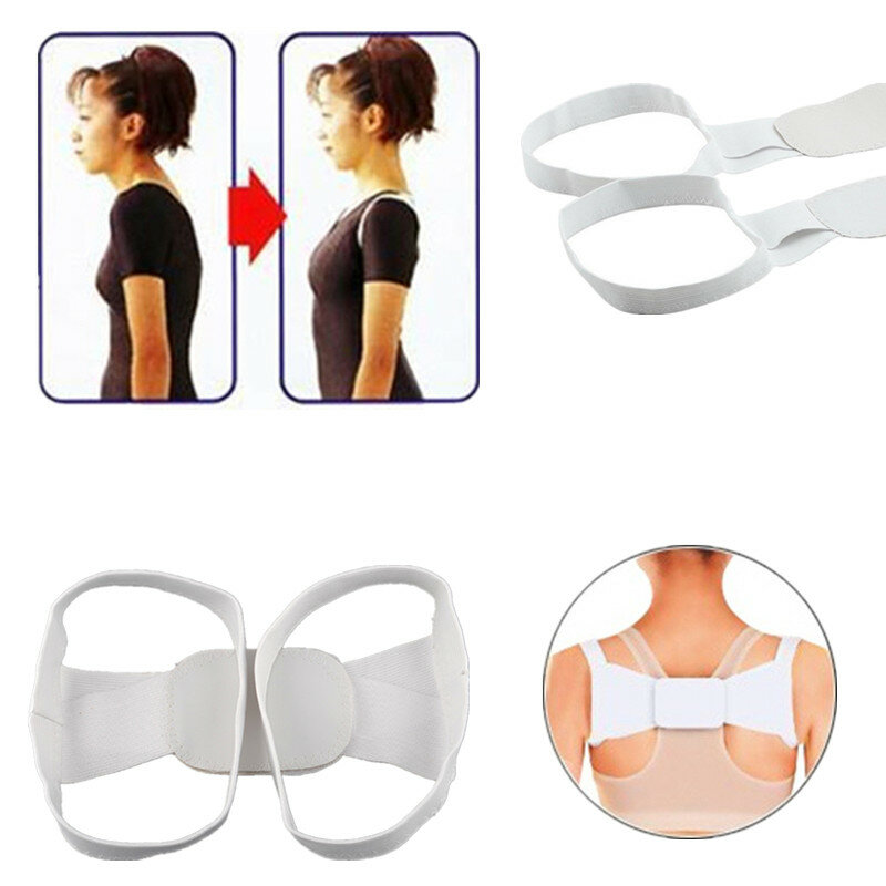 Women Spine Posture Corrector Brace Support Protection Back Shoulder Posture Correction Band Humpback Back Pain Relief Corrector