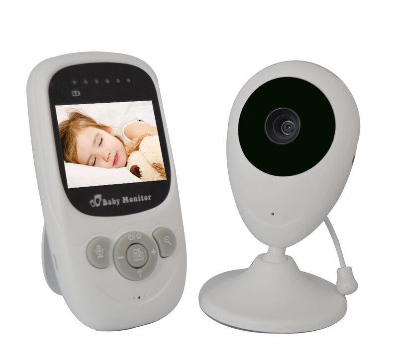 SP880 Baby Monitor Night Vision Security กล้องเด็กแรกเกิดไร้สาย2.4นิ้ว LCD Audio Video Baby กล้องวิทยุ Nanny
