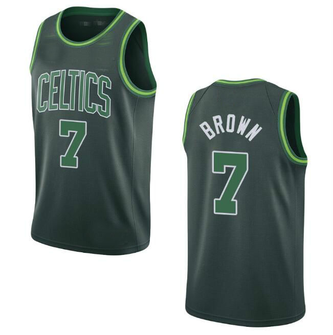 Męskie koszulki koszykarskie Boston Celtics Jayson Tatum Kemba Walker Swingman i zarobione wydanie allstar szyte Jersey
