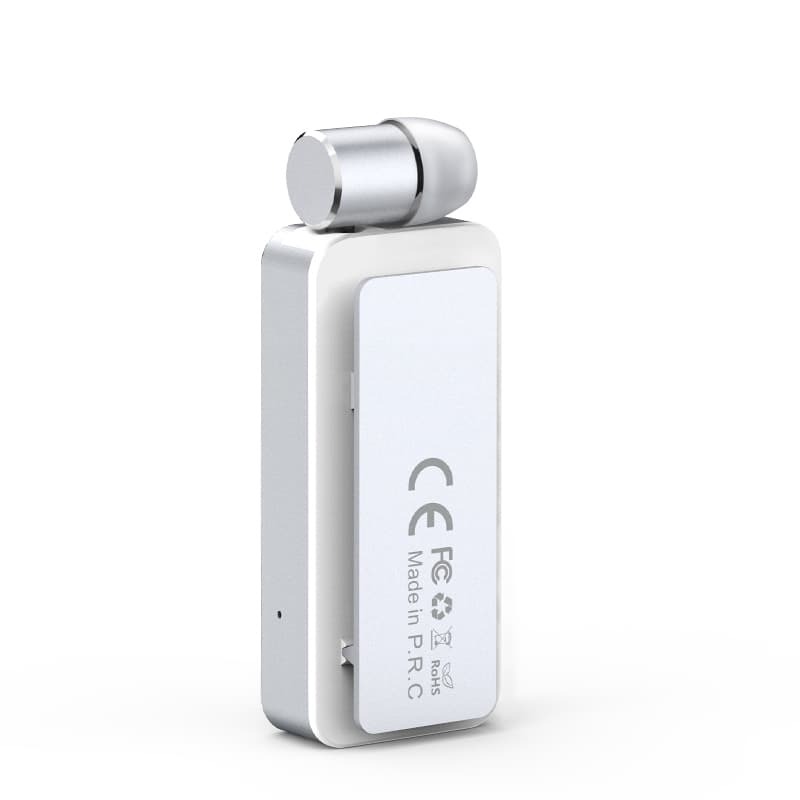 Fineblue F2 Pro Headset Earphone Nirkabel Bluetooth Kompatibel dengan Mikrofon Bebas Genggam TWS Klip untuk iPhone Android Noise Cancelling Mini