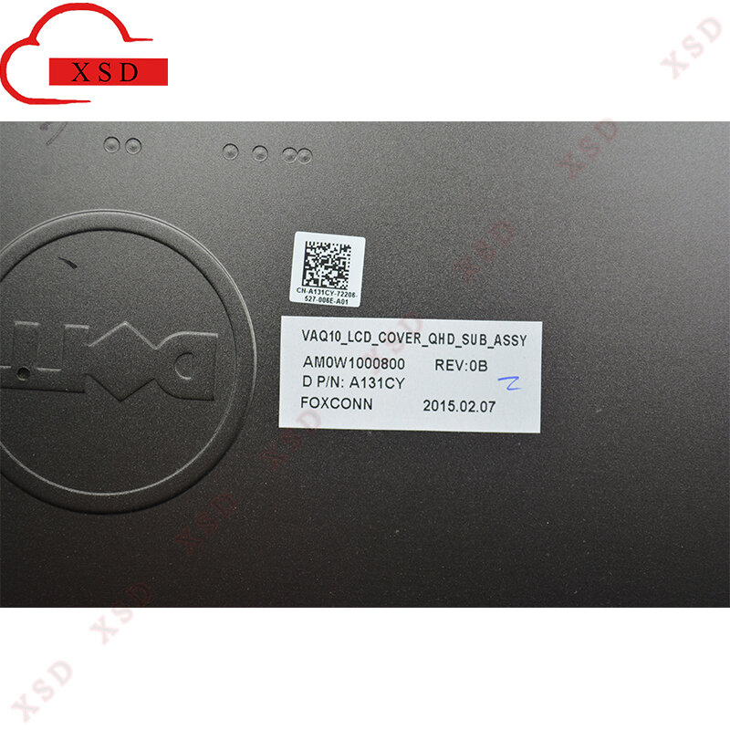 Baru Asli untuk Dell Presisi M4800 15.6 Laptop LCD Penutup Belakang A131CY AM0W1000800