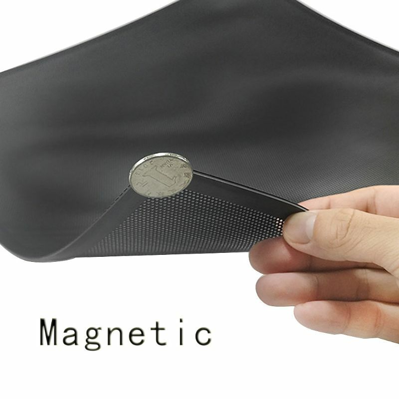 Filtre anti-poussière magnétique anti-poussière PVC maille filet couverture garde pour châssis à la maison PC coque d'ordinateur ventilateur accessoires 12x24CM
