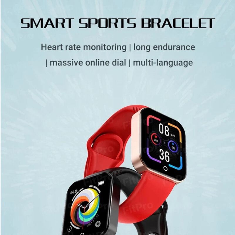 Reloj Inteligente Y78 para hombre, pulsera deportiva con Monitor de ritmo cardíaco, i7, 10 piezas, venta al por mayor