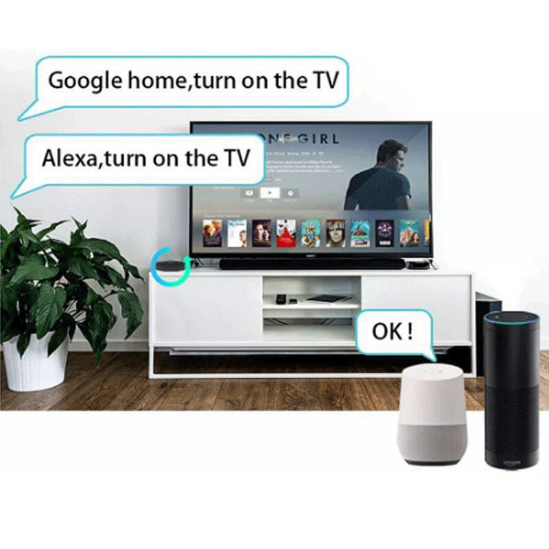 Controle remoto inteligente sem fio, wi-fi, ir, monitoramento de umidade, temperatura, para tuya smart life, funciona com alexa, google home, 1 a 10 unidades