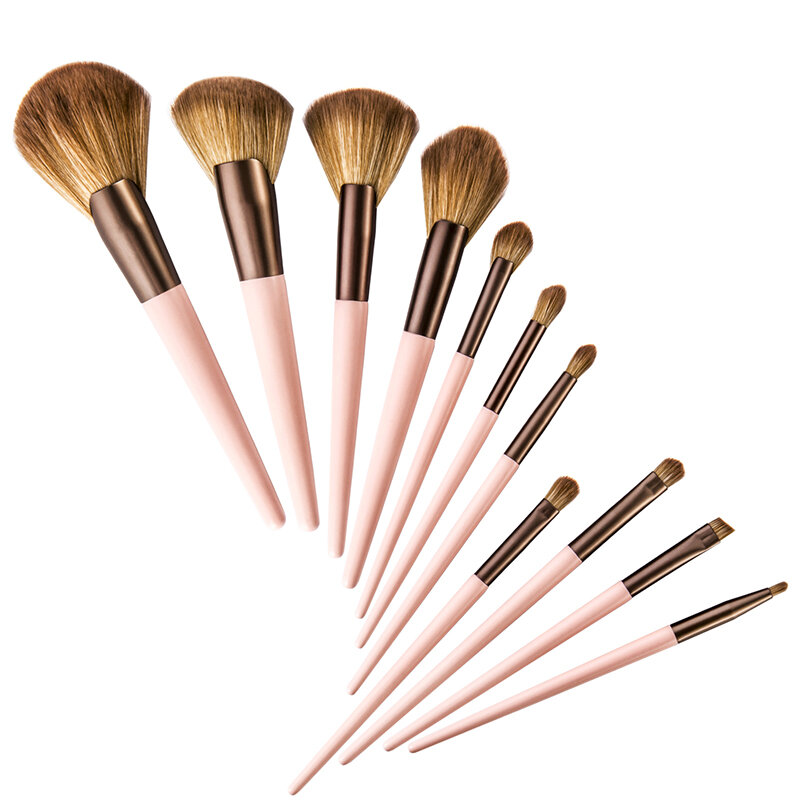 4/5/7/11Pcs makeup brush tool set makeup powder eye shadow liquid foundation blush mixed beauty makeup kit tool
