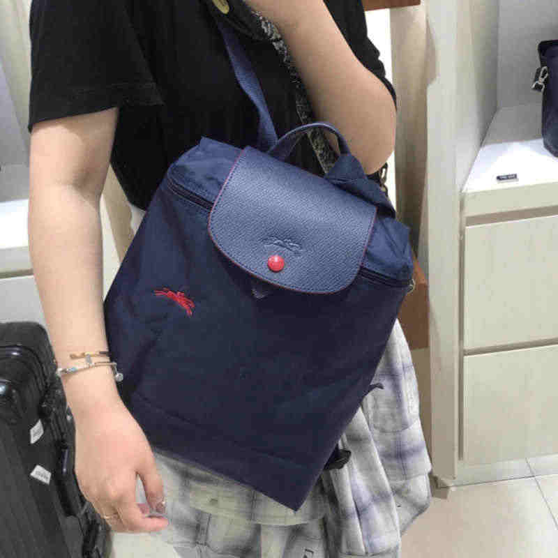 Fashion Longchamp Le Pliage Backpack Nylon Adjustable Straps Women's Bags