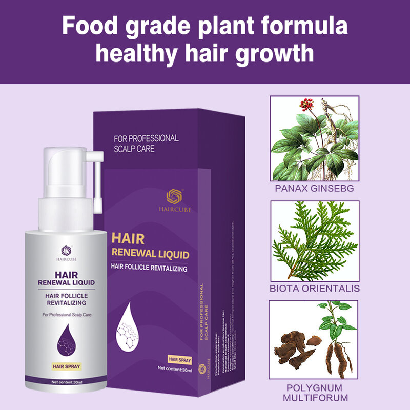 Óleo para crescimento capilar, tratamento para o crescimento do cabelo, óleo tônico e antiperda