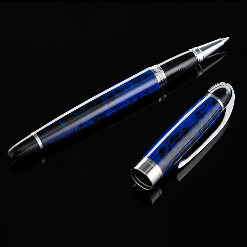 قلم حبر جاف معدني كامل الأعلى مبيعًا ، قلم كتابة لرجال الأعمال التنفيذيين ، قلم شراء هدية 2 إرسال