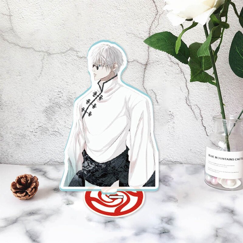 Jujutsu Kaisen – support en acrylique pour figurines, support d'assiette, personnage d'anime, décoration de bureau, cadeau de noël Cosplay