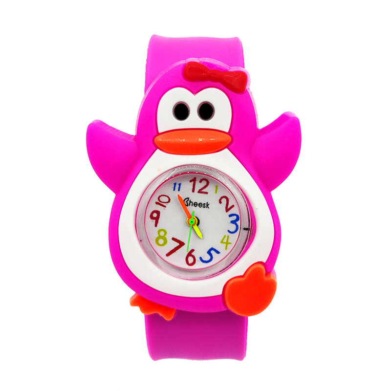 Relógio digital infantil de pinguim, brinquedo eletrônico para crianças, meninos e meninas, presente de aniversário, novo, 2020