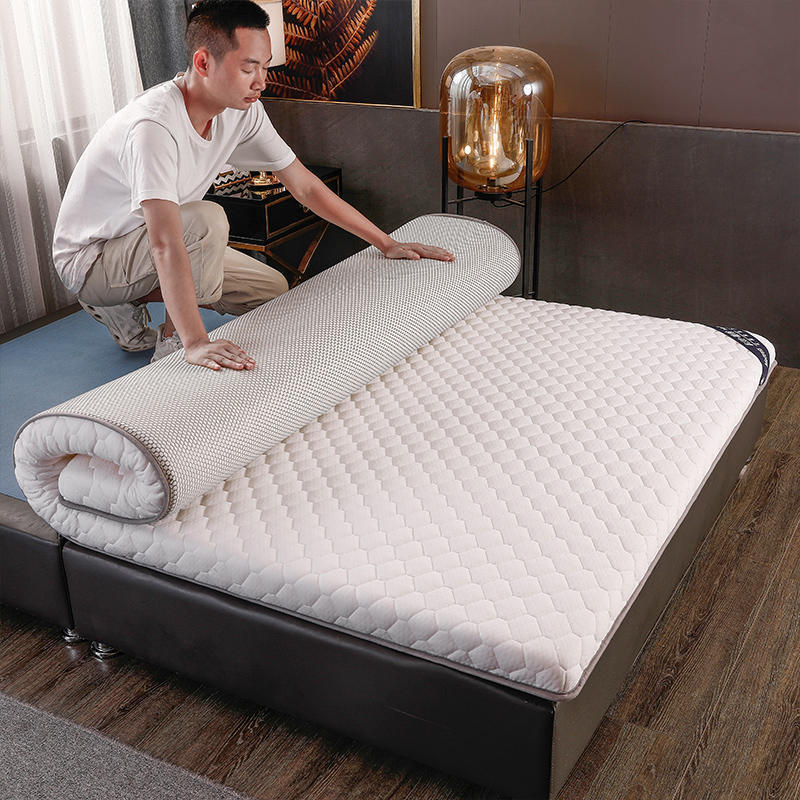 Qualidade coir látex esteira colchas 120200 200 único cama de casal tatami piso colchão duro topper