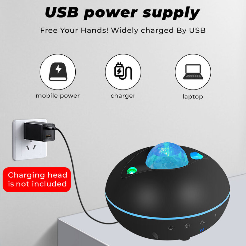 Lonsonho – lampe projecteur Led avec USB, Compatible avec l'application Tuya Smart Life, WiFi, Compatible avec Alexa et Google Home, rvb