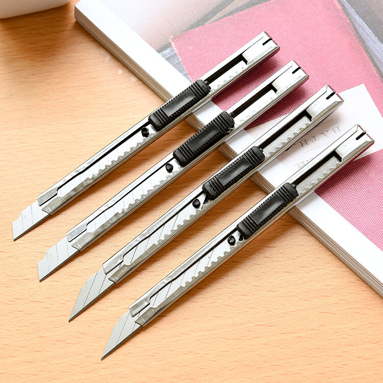 Art Knife Utility Knife Art Supplies Paper And Office Knife Diy Art Cutter Knife Stationery School Tools Paper Cutter 1pcs