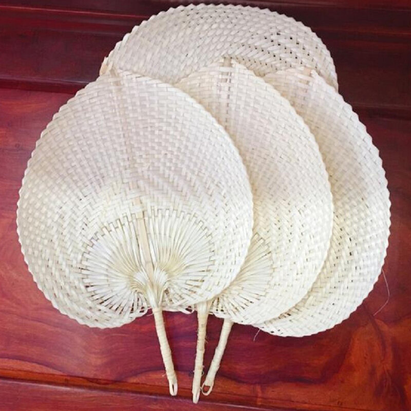 Декоративный веер ручной работы в форме персика, бамбуковый веер, характеристики летнего прохладного воздуха