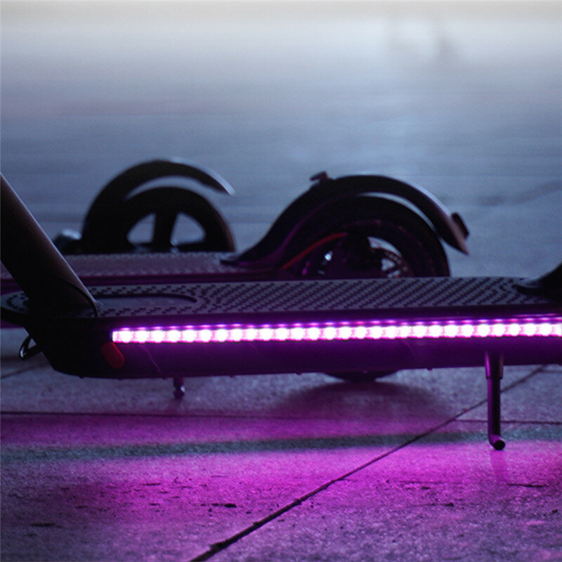 أحدث إصدار لعام 2021 مصباح شريط إضاءة led جديد مصباح إضاءة ليلي للسكوتر الكهربائي من شاومي M365