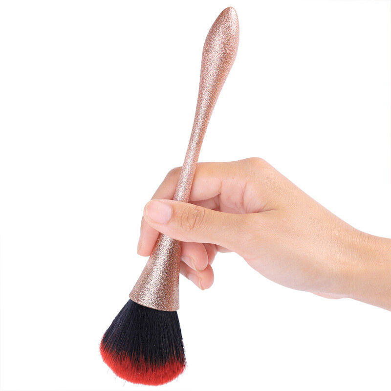 5 estilos da arte do prego escova macia da poeira do prego escova uv gel unha polonês escova de náilon para manicure profissional ferramentas de design diy