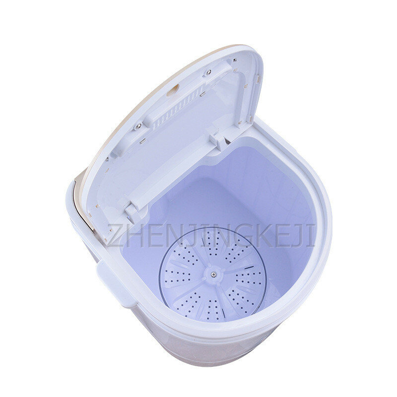 Small Mini Washing Mchine Single Bucket Semi-automatic Portable Underwear Shirt With Dehydration Washer Household Appliances