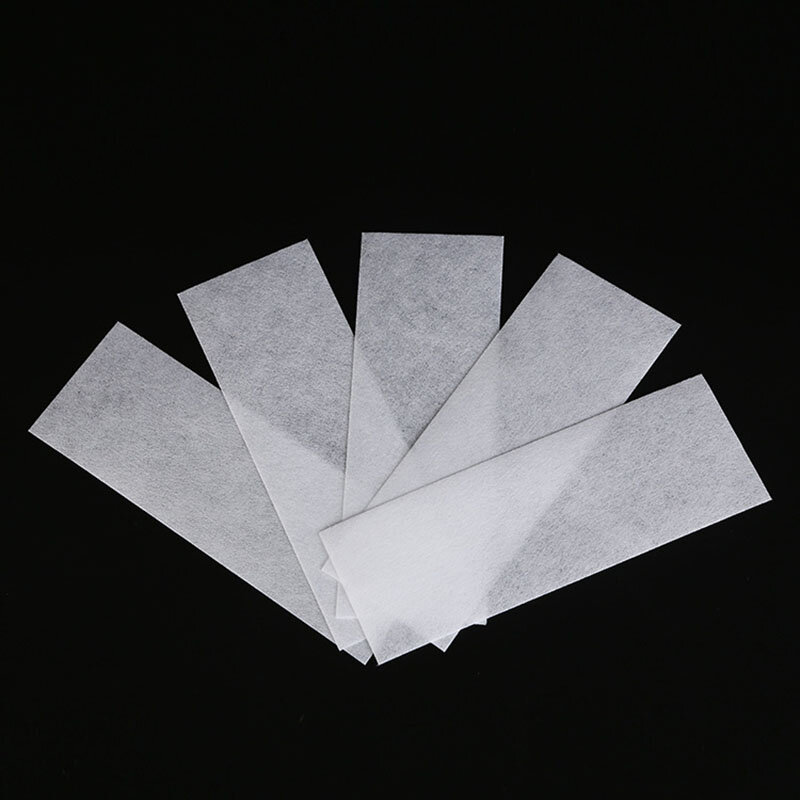 100Pcs Verwijdering Geweven Lichaam Doek Haar Verwijderen Wax Papierrollen Hoge Kwaliteit Ontharing Epilator Wax Strip Papierrol unisex
