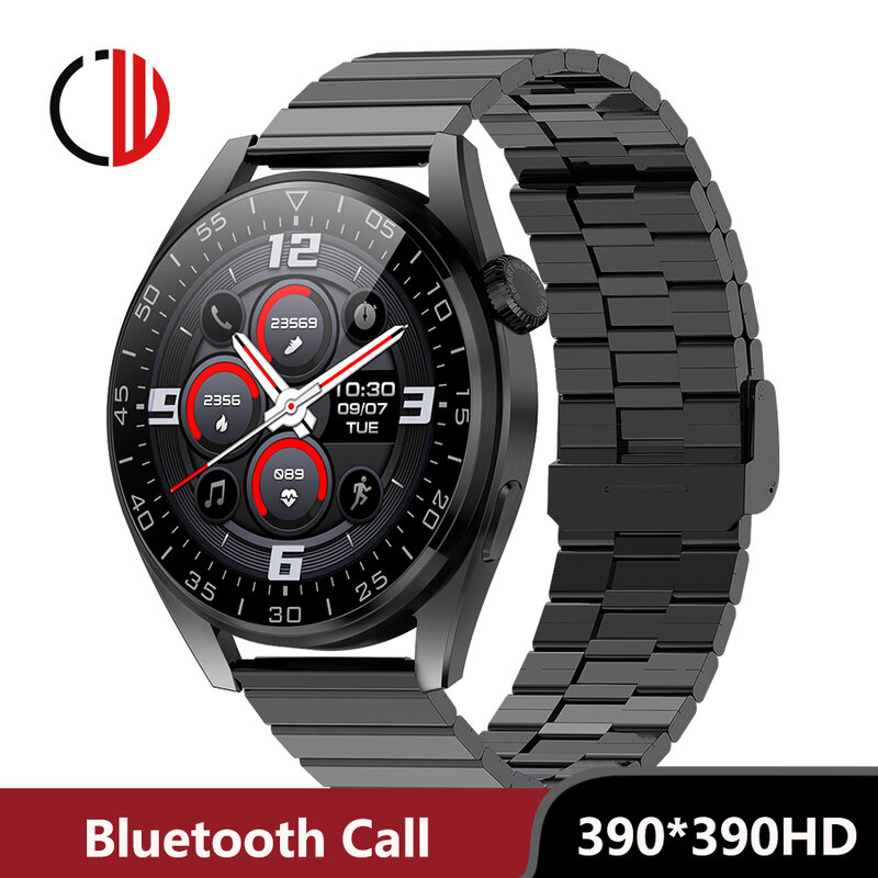 CZJW – montre connectée JW3 PRO pour hommes, étanche, avec appels Bluetooth, mesure de la pression artérielle, moniteur d'activité physique, pour Android et IOS, nouveau, 2021