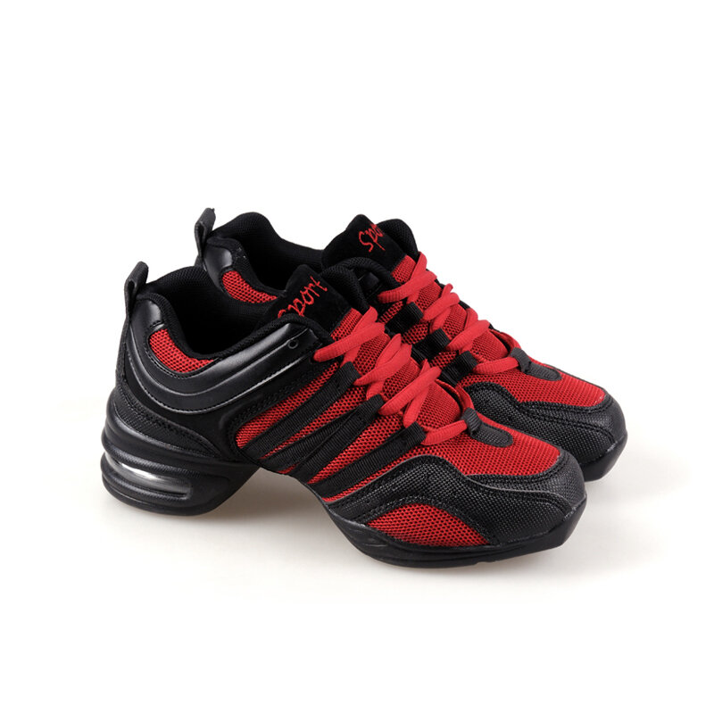 Женские кроссовки с мягкой подошвой, дышащие танцевальные туфли, обувь для тренировок, джазовая обувь, детская обувь для девочек