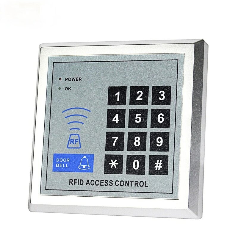 RFID Access Control System เครื่องอุปกรณ์ความปลอดภัยประตูล็อคคุณภาพ
