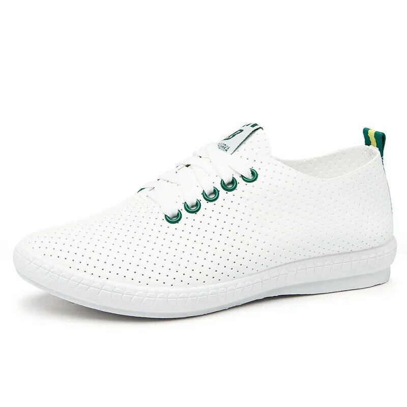 Branco sapatos femininos verão ventilação todos os tipos de estudante sapatos luz conforto enfermeira sola plana sapatos casuais