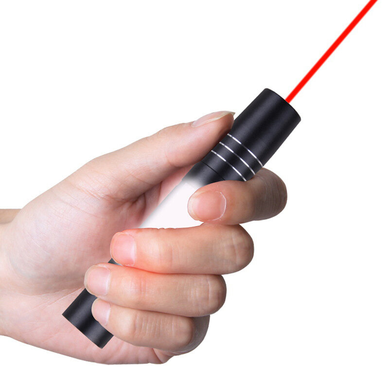 Penunjuk Laser Hijau Daya Tinggi USB Isi Ulang 2 In 1 Titik Merah Laser COB Lampu Samping Senter 532nm 650nm Penunjuk Laser Mini
