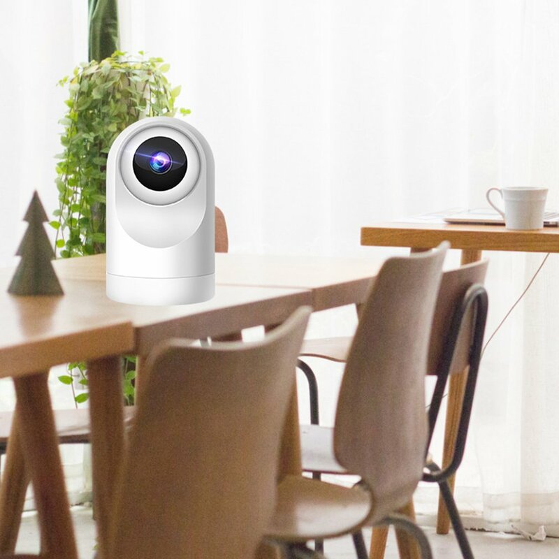 كاميرا ذكية 1080P مزودة بخاصية WiFi وip مع خاصية تكبير وإمالة صوت مزدوجة كاميرا مراقبة شبكة منزلية لرعاية الطفل