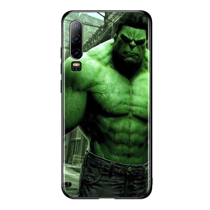 Capa de silicone da marvel hulk para celular huawei, para modelos p40, p30, p20, p10, p9, p8 lite, e mini pro, plus, 5g, 2017, 2019