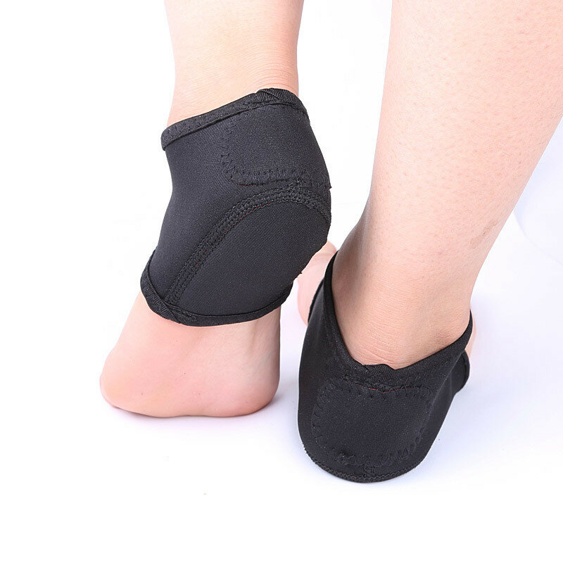1 paar Atmungsaktive Achilles Geknackt Schmerzen Relief Plantarfasziitis Fuß Socken Universal Arch Unterstützung Ferse Schuhe Pad