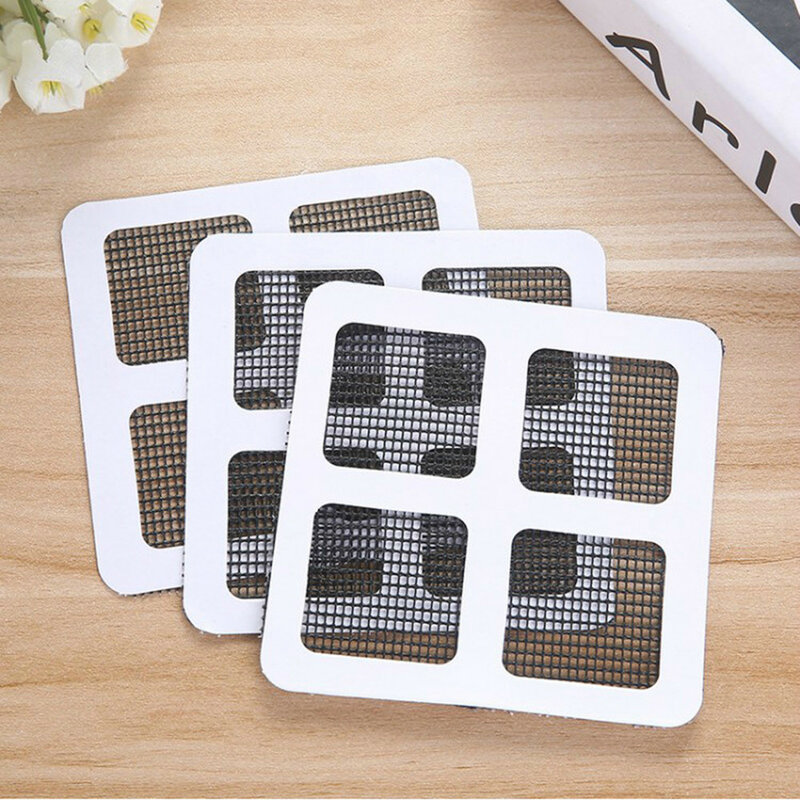 5 Pack Fix Net Window Home Adhesive Antis Mosquito Fly Bug Insect Repair Screen Wall Patch Stickers Mesh Window Screen Practical