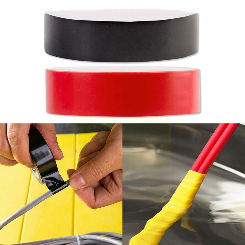 1pcs Electrical Tape Insulation Adhesive Tape Waterproof Pvc High-temperature Tape Wide 18mm D0o2