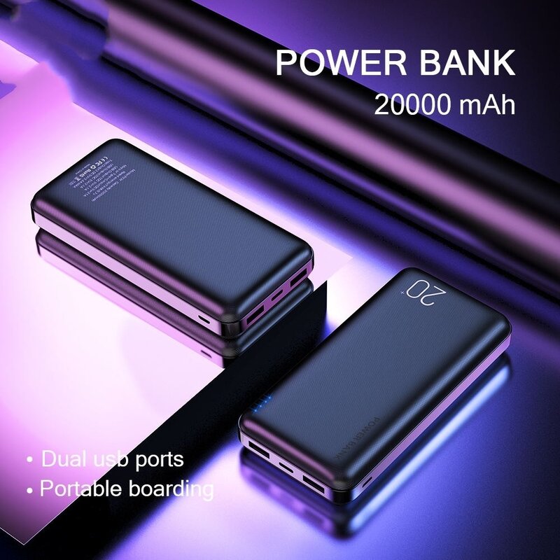 Power Bank 20000 mAh caricabatterie portatile Poverbank caricabatterie esterno Powerbank 20000 mAh per Xiaomi Mi
